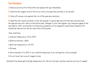 メリディURS-1Kケトンテストストリップケトン尿ストリップケトダイエットテストストリップ - Product Image 6