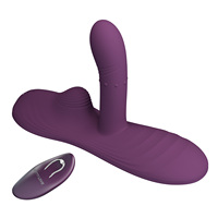 Pretty Love USB-Lade fernbedienung 5 Nicken Einstellung und 5 Vibrations einstellung Ball Moving Heating Sexspielzeug für Frauen
