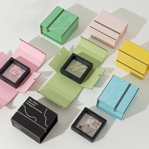 Boîte à boucles d'oreilles, bague, bijoux, collier, pendentif, bracelet, épingle à cheveux, rouge à lèvres, cadeau, protection, emballage pe, boîte, <span class=keywords><strong>suspension</strong></span> - Product Image 3