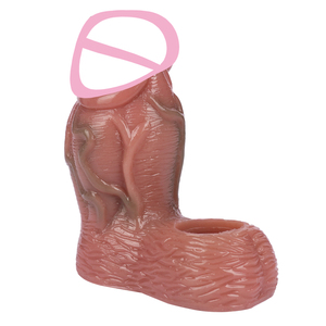 Préservatifs de massage <span class=keywords><strong>pour</strong></span> agrandisseur de <span class=keywords><strong>pénis</strong></span>, extension en silicone, jouet sexuel, préservatifs réalistes et réutilisables - Product Image 3