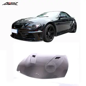 FRP Hood for BMW 6 Series M6 HOOD for BMW 6 Series E63 HOOD for BMW E64 2DR Convertible E63 Bonnet 2004-2009 Year