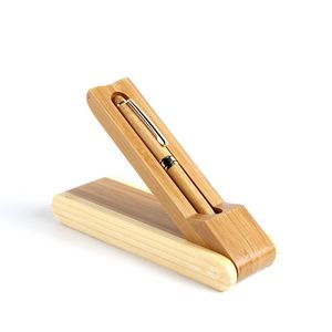 Venta directa de fábrica de bolígrafos de bambú creativos y elegantes, plumas estilográficas de bambú, bolígrafos, naturales y ecológicos. - Product Image 1