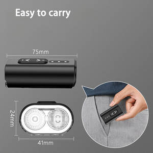 Велосипедный фонарь TAIKOO с ночным видением и USB-портом, легкий передний фонарь для шоссейного велоспорта - Product Image 2