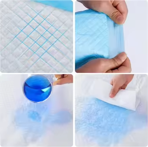 แผ่นรองซับฉี่สุนัขแบบกันรั่ว 5 ชั้น สีดำ ขนาดใหญ่พิเศษ 30"x 36" สำหรับสุนัขพันธุ์ใหญ่และลูกสุนัข  แบบใช้แล้วทิ้ง ตัวอย่างฟรี - Product Image 5