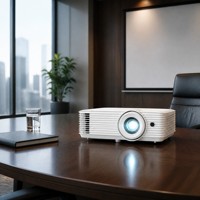 Projecteur DLP N500 pour Église, Hôtel, Bureau, Salle de Classe, Salle de Réunion, 1080P Full HD, 4500 Lumens