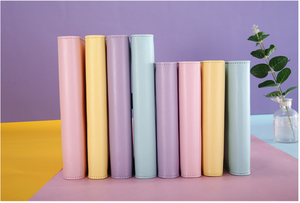 Da PU Cover Organizer Máy Tính Xách Tay Với Vòng Lá Rời Ràng Buộc Da Chương Trình Nghị Sự Với Khe Cắm Thẻ Bút Vòng Và Nam Châm Để Đóng Cửa - Product Image 4