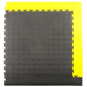 Baldosas de suelo de garaje de vinilo de PVC de 6MM entrelazadas, suelos industriales comerciales antideslizantes resistentes al desgaste para uso en almacén de taller - Product Image 3