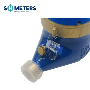 Medidor de agua mecánico de clase C medidor de agua de salida de pulso de alta precisión para uso residencial doméstico