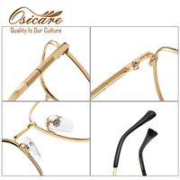 Kacamata Osicare Design Brand Grosir Lensa Optik Romeo Eyewear Kacamata Resep Lentes Kacamata IP Titanium Bingkai Optik Pria