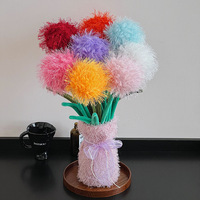 Rose en tissu pelucheux CHIQUE, fleur de lys réaliste, orchidée réaliste, rose pour la décoration