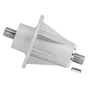 0196 Broche 82207203 0 Longueur d'axe 180mm Filetage à gauche Pièce de tondeuse à gazon - Product Image 4