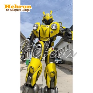 Disfraz <span class=keywords><strong>de</strong></span> Robot Caminante Rentable, Traje <span class=keywords><strong>de</strong></span> Mascota <span class=keywords><strong>de</strong></span> Robot con Luces LED para Adultos, el Más Vendido, para Actuaciones - Product Image 3