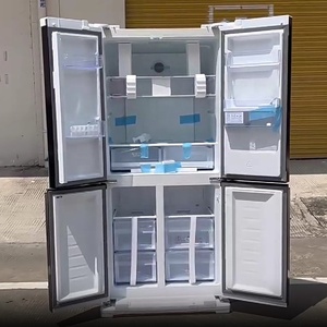 Réfrigérateur domestique à quatre portes 432L avec distributeur d'eau, réfrigérateur à portes croisées FR-432 avec distributeur d'eau - Product Image 5