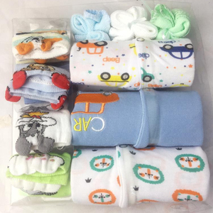 bebés recién nacidos, conjunto de 10 uds, Conjunto de pijama + calcetines + juego de toallas para niños y bebés - Product Image 1