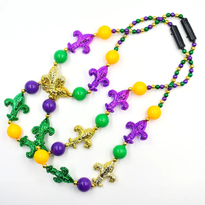 हॉट सेलिंग लाइट से मार्डी ग्रास के नेकलेस खिलौनों ने पार्टी के लिए क्रिसमस लाइट हार का नेतृत्व किया - Product Image 4