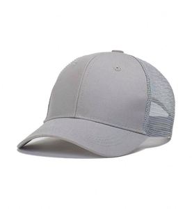 Factory Customized Logo 6 Panel Cotton Adjustable Size Snapback Hat Men Women Sport <b>Mesh</b> Baseball Hats - Product Image 3