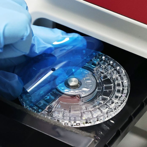 محلل كيميائي بيطري من Genvet VP20 POCT 7 بوصة بشاشة تعمل باللمس جهاز تحليل الكيمياء الحيوية لأمراض الدم - Product Image 5