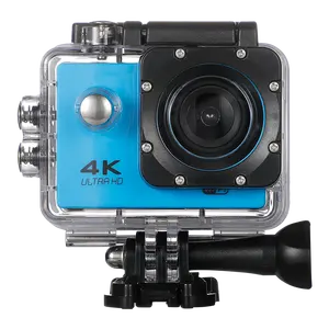 4K Action Kamera WiFi Sport kamera Ultra HD 30M 140 Weitwinkel Wasserdichter DV Camcorder mit EIS Gyroscope Dual Anti Shake