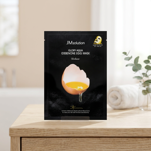 Masque hydratant JMSOLUTION Glory Aqua Egg Mask Deluxe pour femmes, fabriqué en Corée, OEM ODM, masque facial et corporel coréen. - Product Image 3