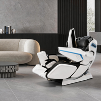 Fauteuil de massage portable H Premium OEM 4D à gravité zéro, avec fonction de rétraction complète du corps, chauffage, airbag, Bluetooth et rouleau pour les pieds, modèle 888