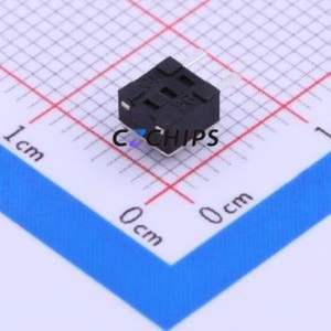 TSA452G38-250 Tactile Switch Through hole Component (THT) Switch Single Pole Single Throw Round Button 2.5N Through Hole - Product Image 2