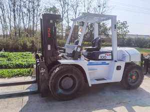 Forklift Mini Diesel TCM Jepang 10 Ton Bekas Mesin Isuzu Truk Pengangkat Harga Forklift Internal Combustion Murah - Product Image 4