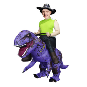 Costume <span class=keywords><strong>de</strong></span> dinosaure gonflable pour Halloween, T-rex, mascotte, costume <span class=keywords><strong>de</strong></span> dinosaure gonflable pour adulte - Product Image 3