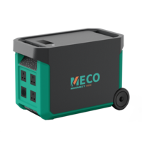 Station d'alimentation portable 5,4 kWh 5000 W avec batterie LiFePO4 et recharge solaire pour sites extérieurs et urgences familiales - Distributeur en gros