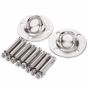 Accessoires de Pilates Plateau suspendu Air Yoga avec boucle de <span class=keywords><strong>fixation</strong></span> d'anneau de plafond de hamac en <span class=keywords><strong>acier</strong></span> inoxydable <span class=keywords><strong>pour</strong></span> un exercice pratique - Product Image 1