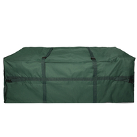 Sac de rangement pour sapin de Noël, sur mesure, extra large, en tissu Oxford vert, avec fermeture éclair, durable, pour les fêtes