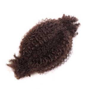 Can Be Bleached and Dyed Afro Kinky Bulk Human Hair Greffe Braiding Hair 30g - Product Image 4