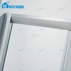 Cabine de douche coulissante Weisdon à prix avantageux avec <span class=keywords><strong>cadre</strong></span> en aluminium et <span class=keywords><strong>verre</strong></span> trempé - Product Image 3