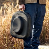 Estuche Rígido Personalizado para Sombreros de Vaquero, Estuche de Almacenamiento Impermeable y Resistente a los Golpes, Bolsa de Transporte para Sombreros Fedora y Panamá