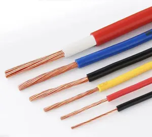 BVR Flame Retardant Home Furnishing Single Core Multi-stranded Copper Core Wire Socket Flexible Cable