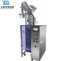 Máquina de envasado automática de alta velocidad para gránulos pequeños de sal marina, con sellado trasero de esquina redonda, vertical, de acero inoxidable