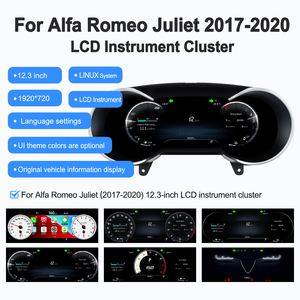 Panel de Instrumentos Digital Automotriz Navihua, Reemplazo de Velocímetro LCD para Alfa Romeo Giulietta 2017-2020, Actualización para Automóvil - Product Image 4