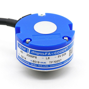 Encodeur rotatif Tamagawa TS5214N6519 OIH48-2500P8-L6-5V incrémental 5V avec câbles - Product Image 2