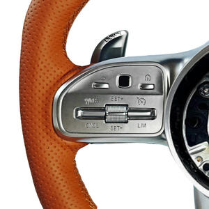 Volante Clásico de Madera para Mercedes Benz <span class=keywords><strong>AMG</strong></span> E350 W221 W166 W219 C205 - Product Image 5