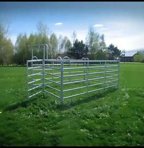 Clôture pour bétail et moutons, mangeoire virtuelle, maille en acier galvanisé à chaud, conception anti-escalade, montage facile, hauteur de 4 pieds, respectueux de l'environnement - Product Image 4