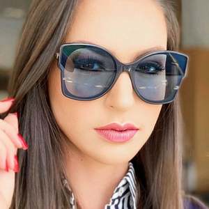 Gafas de Sol de Moda Retro para Mujer, Estilo Ojo de Gato, Colores Dulces, Tamaño Grande, Protección UV400, Novedad 2019 - Product Image 1