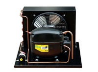 Condensateur à tubes en cuivre et à ailettes en aluminium SECOP SC18G pour réfrigérateur, compresseur, évaporateur de réfrigération, unité de condensation