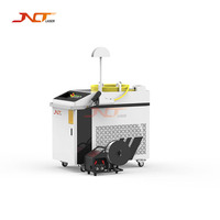 Machine de soudage et de nettoyage au laser à fibre portative de 1500 W pour le raccordement des tubes en acier inoxydable et en aluminium des vélos, vélos électriques et motos