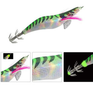 Plastica dura esca da pesca esca polpo calamari maschere richiamo seppie esca <span class=keywords><strong>artificiale</strong></span> legno gamberetti - Product Image 2