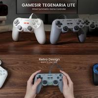 Manette de jeu filaire multiplateforme GameSir Tegenaria Lite avec moteur de vibration, nouveaux accessoires pour Switch, vente en gros