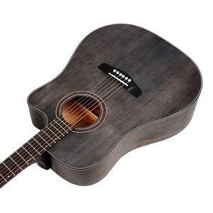 <span class=keywords><strong>Chitarra</strong></span> Acustica Deviser LS-130TBK Nera Opaca 41 Pollici di Alta Qualità per Principianti a Prezzo All'Ingrosso - Product Image 6