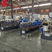 Machine de fabrication de granulés plastiques PP/PE à couple élevé, extrudeuse plastique à double vis