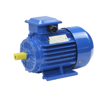 Moteur AC triphasé 3KW 4HP 110V/220V 50Hz 3000 tr/min Boîtier en fonte Asynchrone Efficacité IE1 Montage B3 Refroidissement IC411