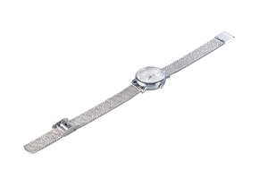 Bracelet de montre milanais de 12mm en acier inoxydable 316 en gros bracelet en métal gaufré personnalisé pour Samsung Huawei Xiaomi Smartwatches - Product Image 2