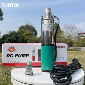 <span class=keywords><strong>Pompe</strong></span> submersible <span class=keywords><strong>solaire</strong></span> hybride AC/DC 300W sans balais en acier inoxydable, sortie 50mm, hauteur de refoulement 70m, pour eau souterraine, prix réduit - Product Image 1