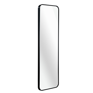 Espejo de puerta de 47 x 14 pulgadas con marco negro para uso interior con diseño moderno - Product Image 6